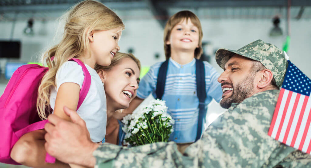 Military Family Reunited